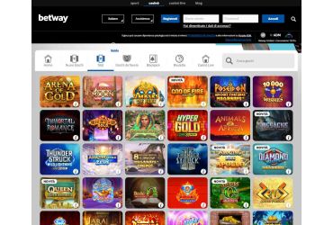 Betway casino elenco delle slot