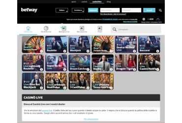 Betway casino live