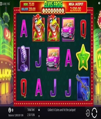 Gioca a BGaming presenta: Elvis Frog in Vegas gratis | casinoitalian.online