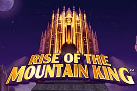 rise of the mountain king slot logo